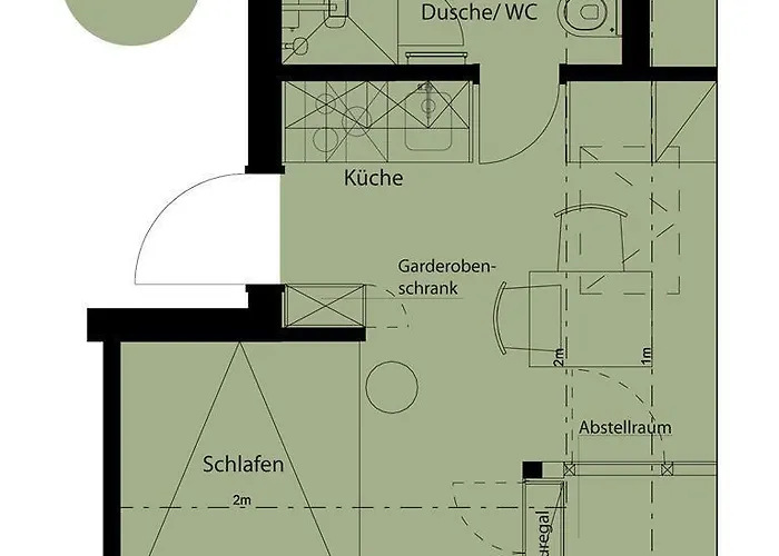 Haus-liv-appartement-duene * Westerland